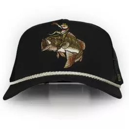 Paramount Outdoors Bassackwards Hogrider Cap - Black