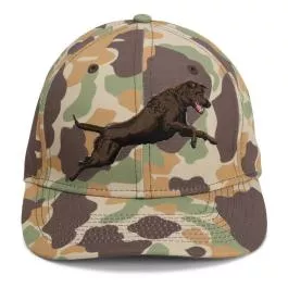 Paramount Outdoors Chocolate Lab Cap - Old School Green