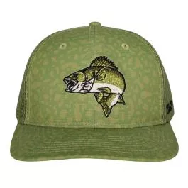 Paramount Outdoors Fighting Walleye Cap - Brown (Green)