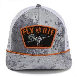 Paramount Outdoors Fly or Die Patch Cap - Citrus Grey