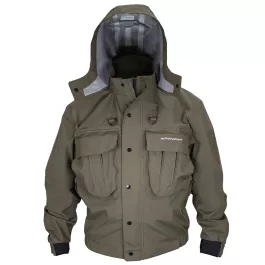 Paramount Outdoors Men's Deep Eddy Waterproof Wading Jacket - Elk - 3XL
