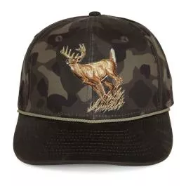 Paramount Outdoors Running Deer Cap - Dark Brown