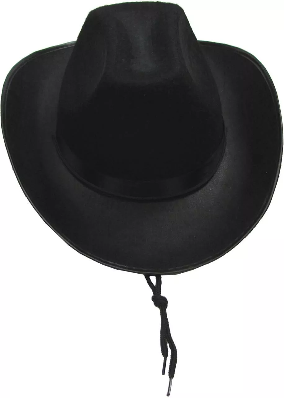 Parris Manufacturing Black Cowboy Hat #5105