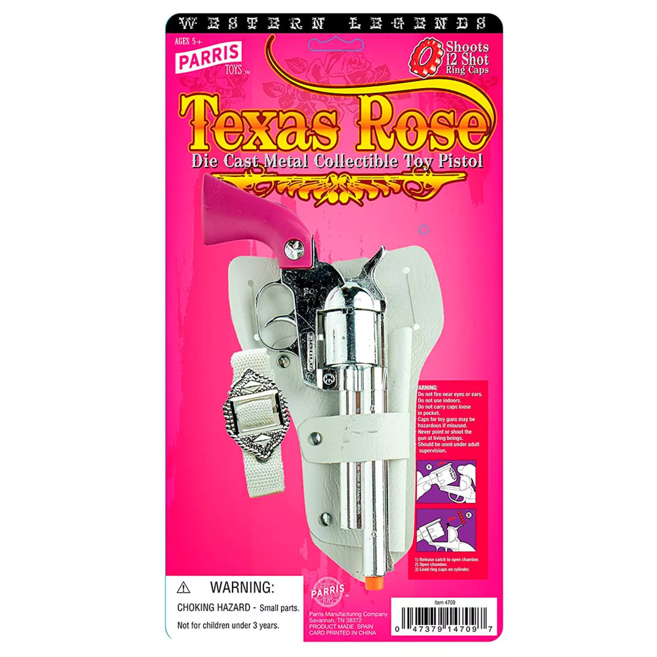 Parris Manufacturing Texas Rose Holster Set #4709C