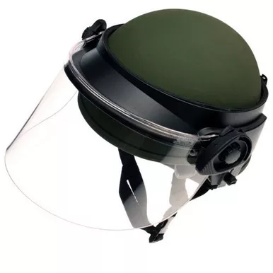 Paulson Manufacturing DK6-H.150S Tactical Face Shield, Field Mount, PASGT/ACH/MICH Helmet Compatibility