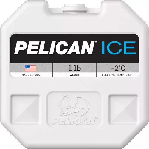 Pelican 1ib Ice Pack White – Reusable