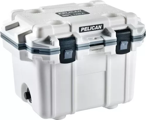 Pelican Coolers Im 30 Quart – Elite White/gray