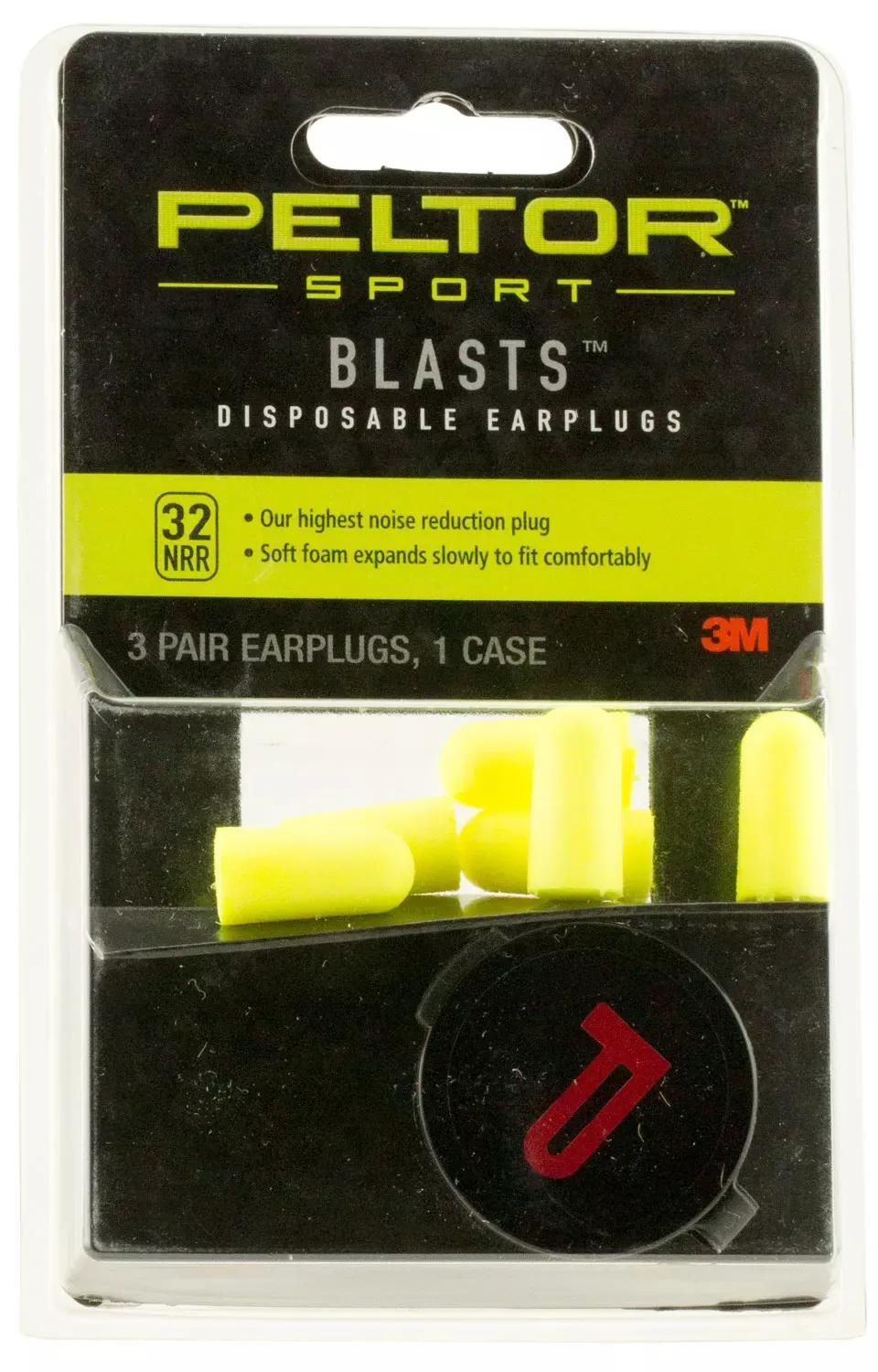 Peltor Sport Blasts Disposable Earplugs