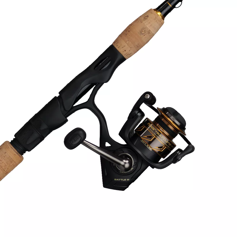 Penn Battle III Spinning Combo -1000 Moderate Fast Light 6'6"