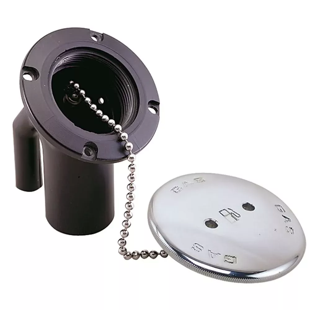 Perko 0540 Gas Fill/Vent for 1-1/2" Hose - Angled Neck - 0540DPGCHR
