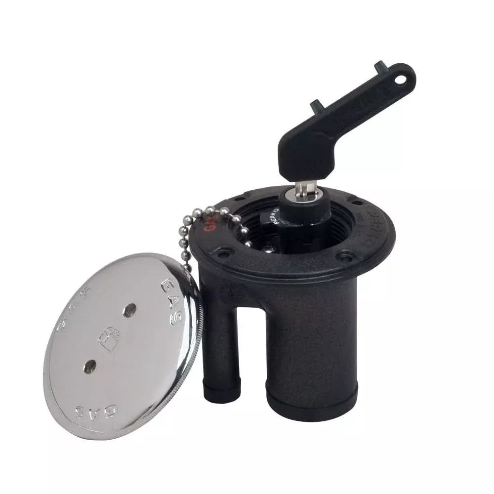 Perko Fuel System Locking Insert for1-1/2" Vented Fills - 0525DP0BLK