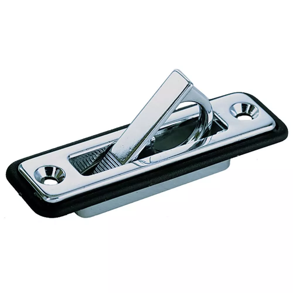 Perko Spring Loaded Flush Pull - Chrome Plated Zinc - ¾" x 3-¼" - 1221DP0CHR
