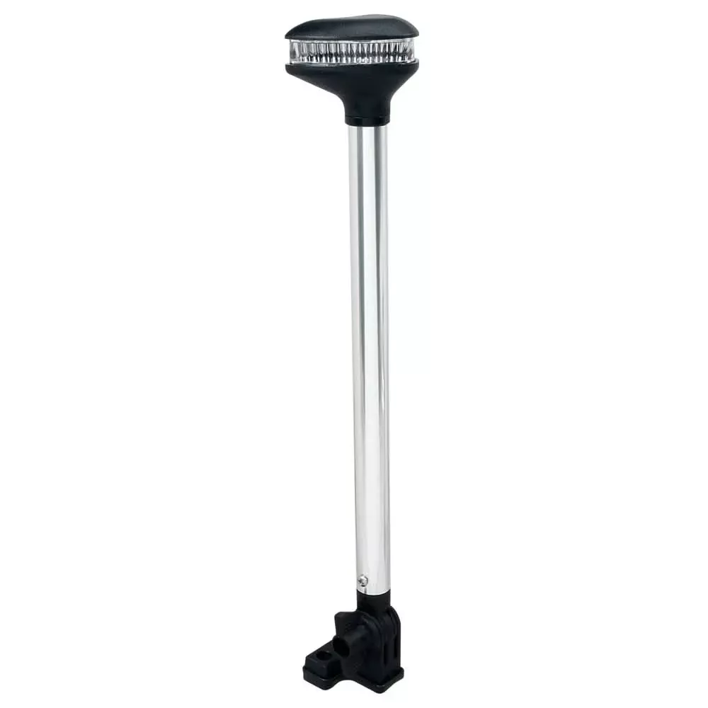 Perko Stealth Series - L.E.D. Fold Down White All-Round Light - 13-3/8 - 1636DP0CHR