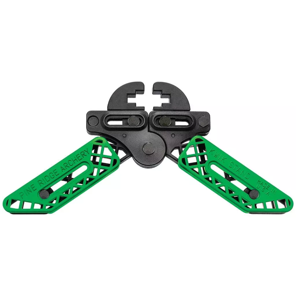 Pine Ridge Kwik Stand Bow Support Lime Green/black