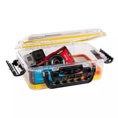 Plano 1460-00 Guide 3600 Series Waterproof Case - Yellow/Clear