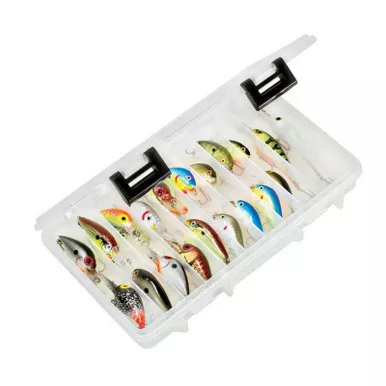 Plano 370707 Elite Series Crankbait StowAway Tackle Utility Box - Clear