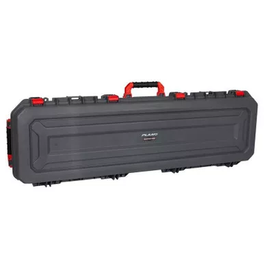 Plano PLA11852R Rustrictor All-Weather AW2 52" Long Gun Rifle Case - Gray/Red