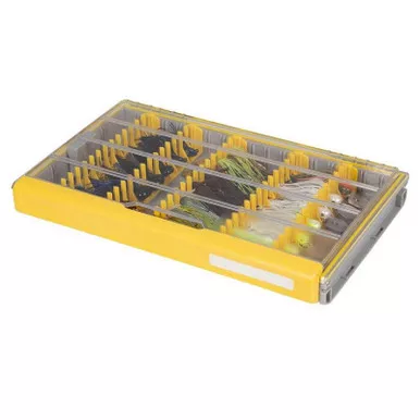 Plano PLASE600 EDGE 3700 Master Jig & Bladed Jig Tackle Box - Yellow