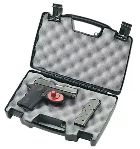 Plano Protector Pistol Case made of Polymer with Black Finish