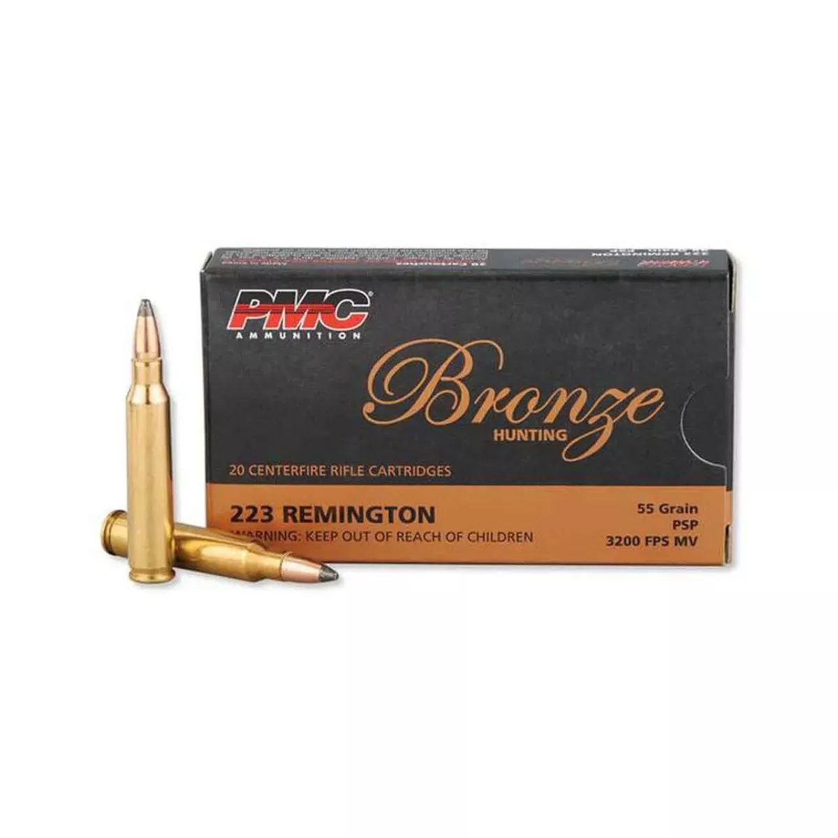 PMC 223 rem 55gr PSP 20rd