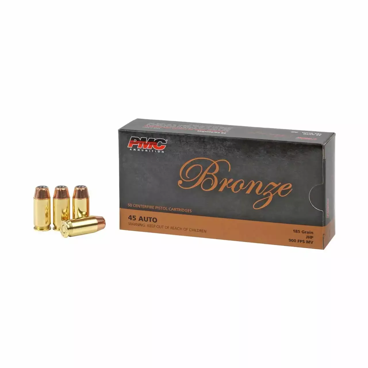 PMC 45 ACP 185gr HP 50rd Box