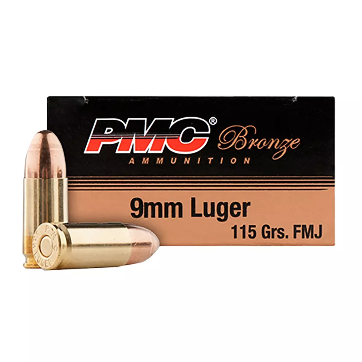 PMC Bronze Battle Pack 9mm Luger 115 gr Full Metal Jacket (FMJ) 300/Box