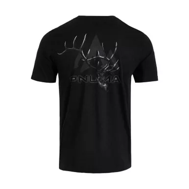 PNUMA Men's Dark Elk Black Tee Shirt (SS-TS-DE-BL)