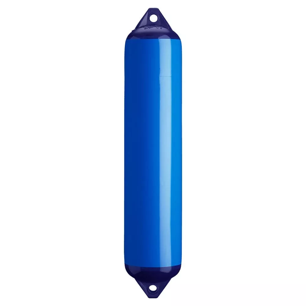 Polyform F-4 Twin Eye Fender 8.5" x 40.5" - Blue