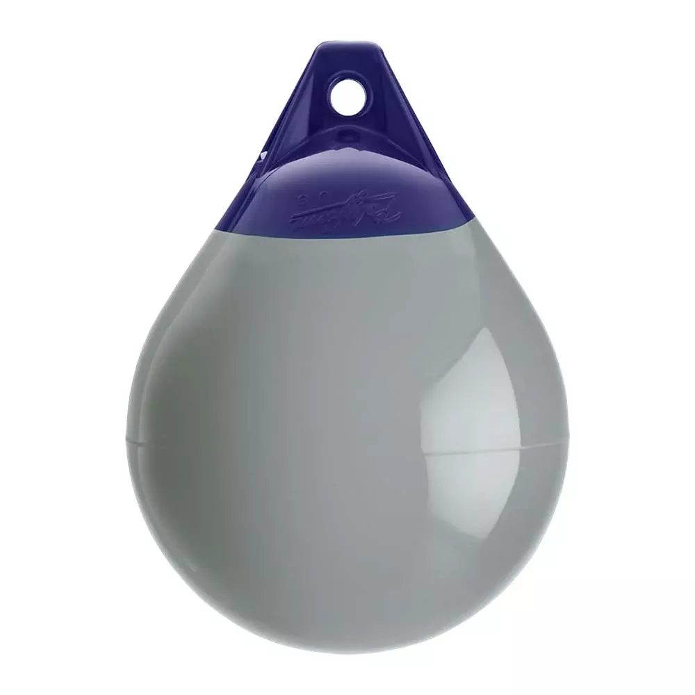 Polyform A Series Buoy A-2 - 14.5" Diameter - Grey - Boat Size 30' - 40' - A-2-GREY