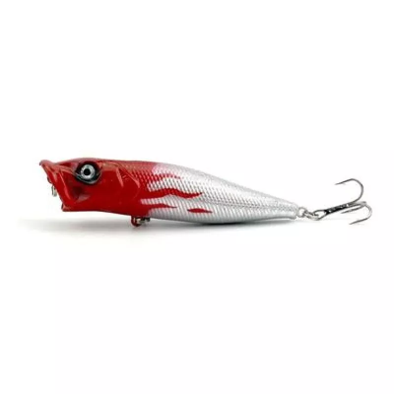 Popper – Red Head Chrome