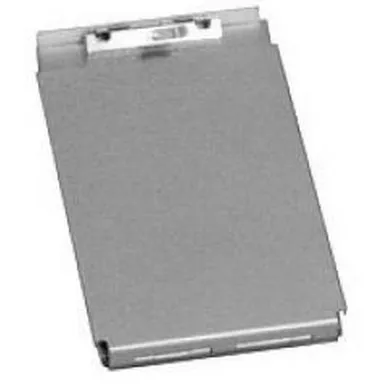 Posse Box CT-3 Aluminum Top-Opening Flip-Cover Compact Compartment Clipboard Cite Book Caddy - 9.50" x 6" x 0.5"