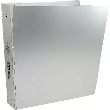 Posse Box RD25 1" Aluminum Hinged-Spine 3-Ring Binder - 8.00" x 9.00"