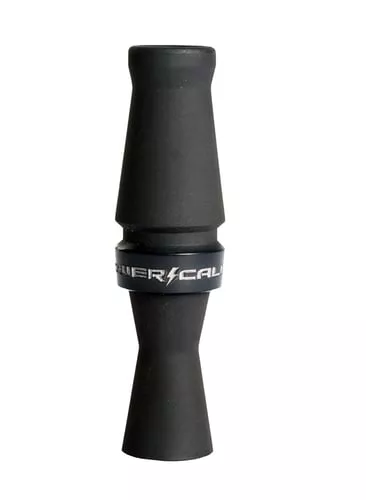 Power Calls Jolt Open Call Single Reed Attracts Mallards Stealth Black #21701