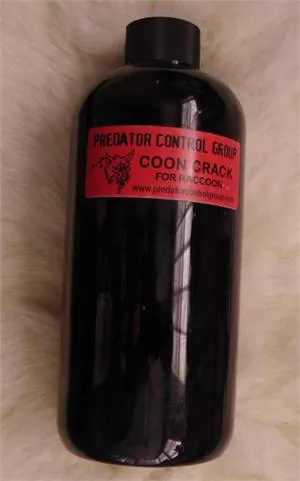Predator Control Group’s Coon Crack Lure 16 Oz Bottle