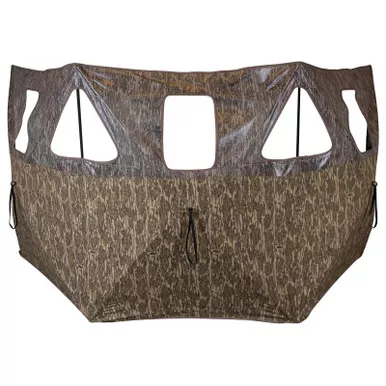 Primos Double Bull 3 Panel Stakeout Ground Blind Mossy Oak Bottomland