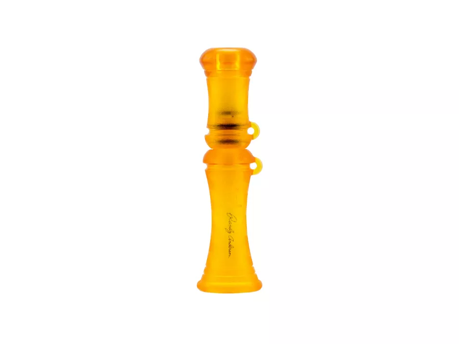 Primos KI-YI Open Call Dog Sounds Attracts Predators Orange Plastic