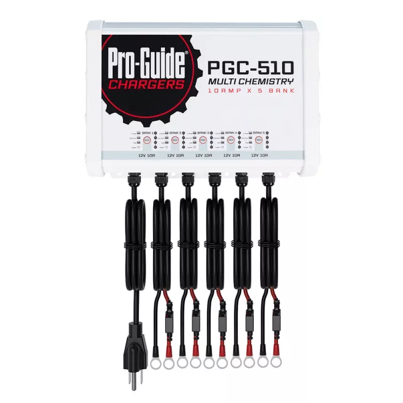 Pro-Guide 5 Bank On-Board Battery Charger – 12V – 40-Amp