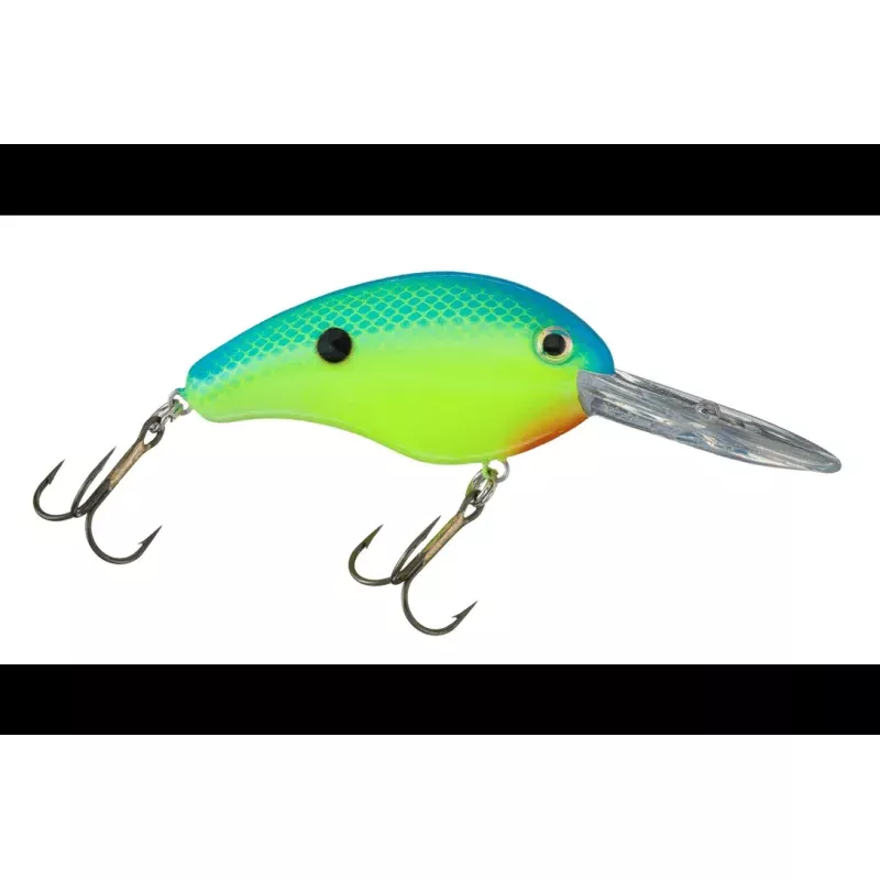 Pro-Model Series 4 Crankbait|Powder Blue Back Chartreuse&Green Tomato