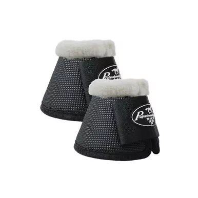 PROFESSIONAL'S CHOICE All Purpose Bell Boots w/ Fleece (BBF30-BLA)