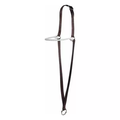 PROFESSIONAL'S CHOICE Horse Brown Web War Bonnet with Lariat Rope (8018CHO-LR)