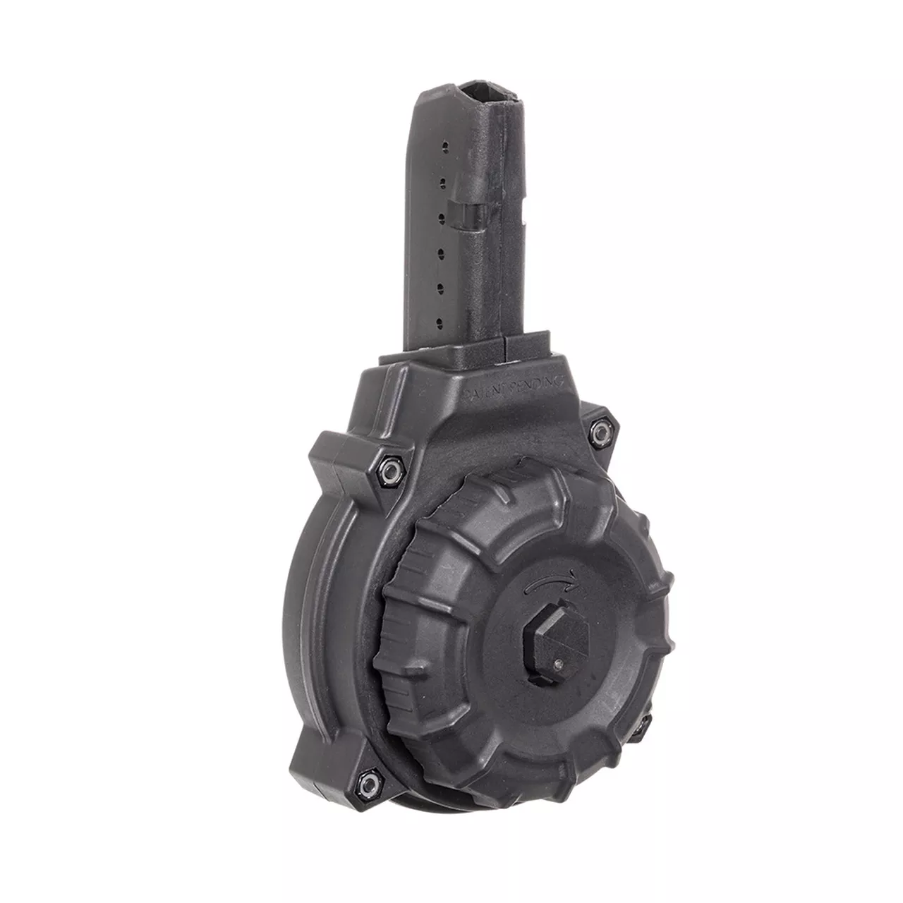 ProMag AR-15 9mm Glock Style Mag (50) Rd – Black Polymer Drum #DRM-A12