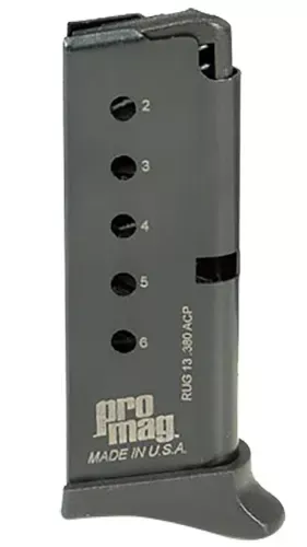 ProMagOEMBlued Detachable 6rd 380 ACP for Ruger LCP