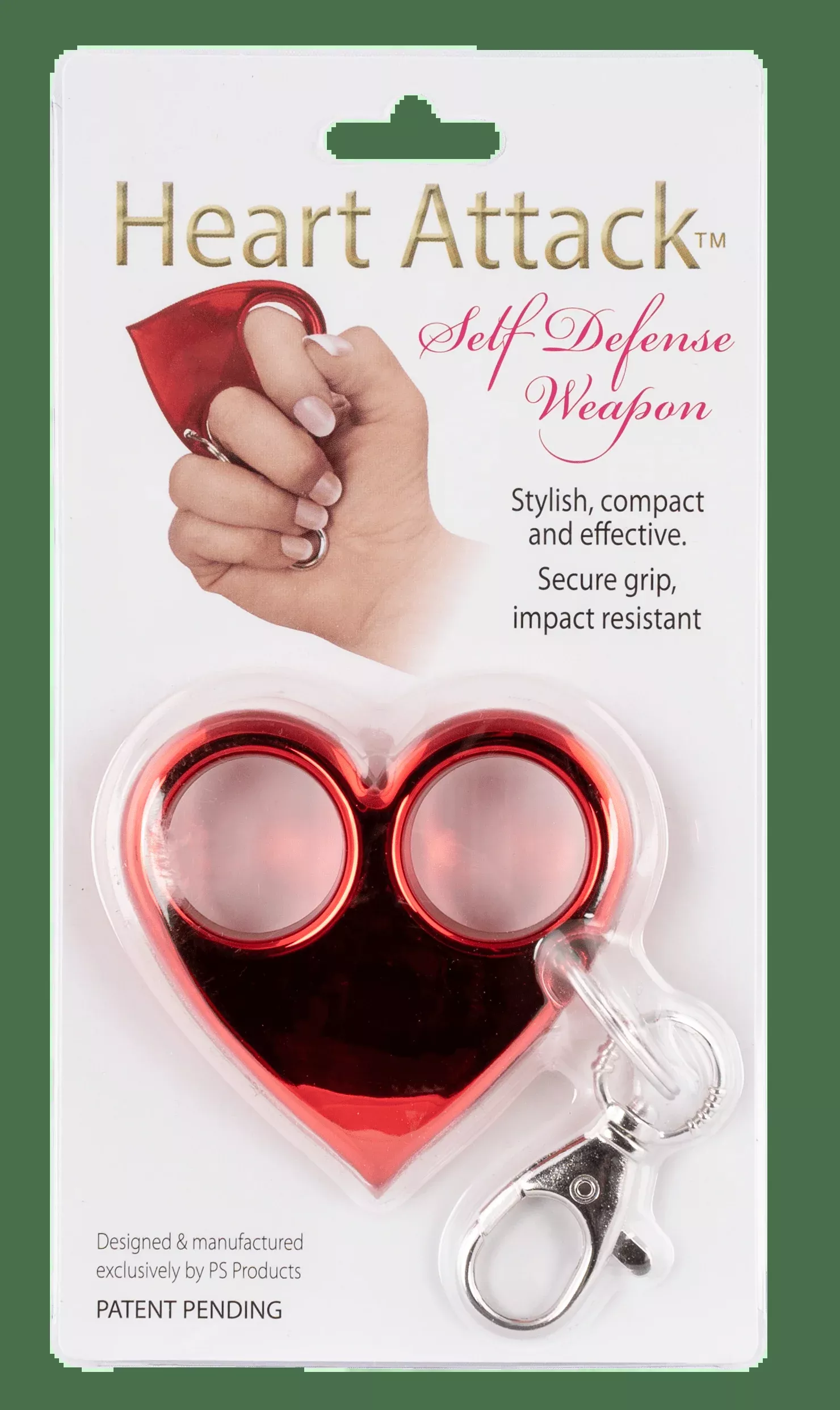Psp Heart Attack, Pspi Ha-red Heart Attack Key Chain Red