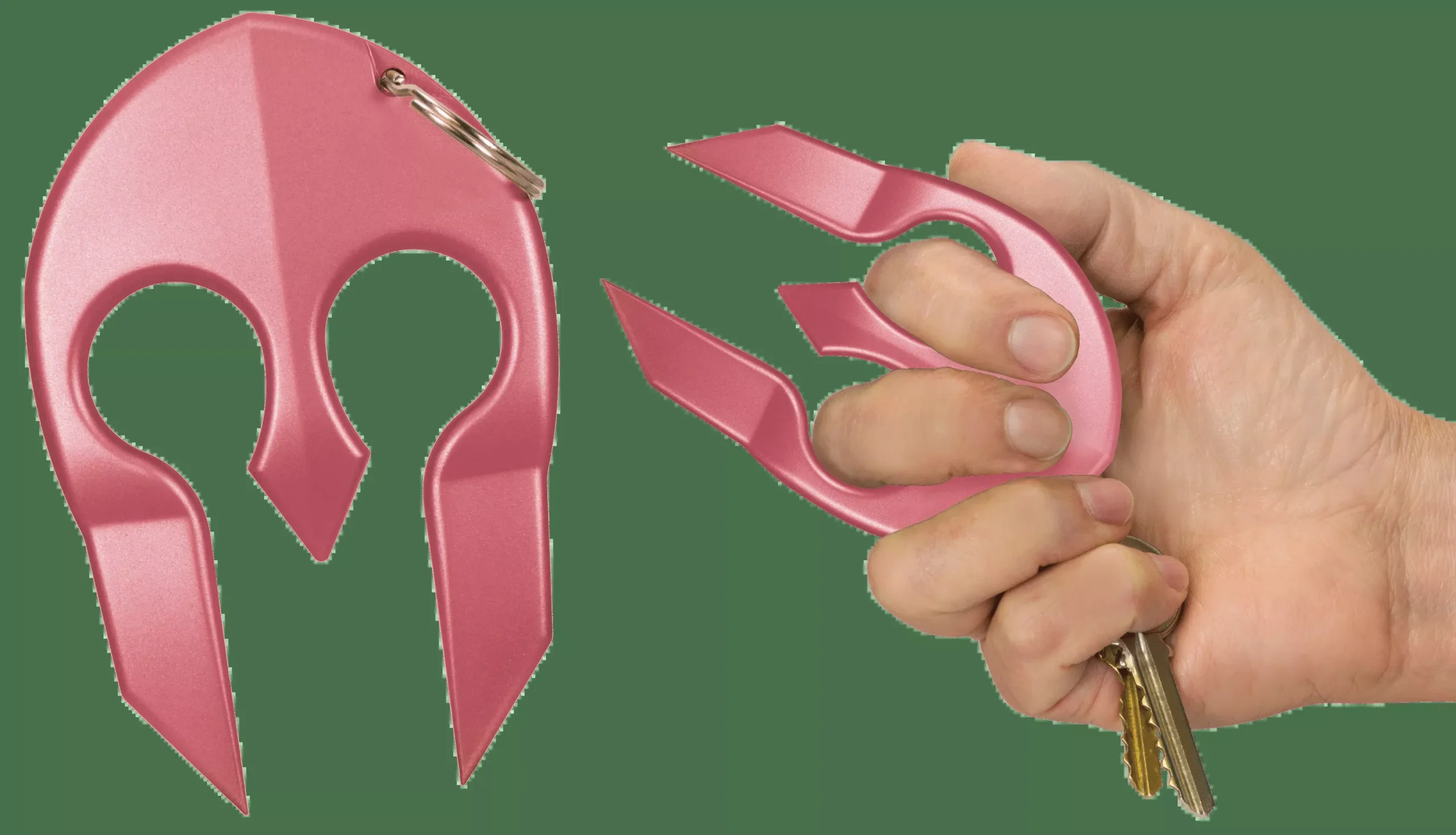 Psp Spartan, Pspi Spartan-pk Spartan Key Chain Pnk