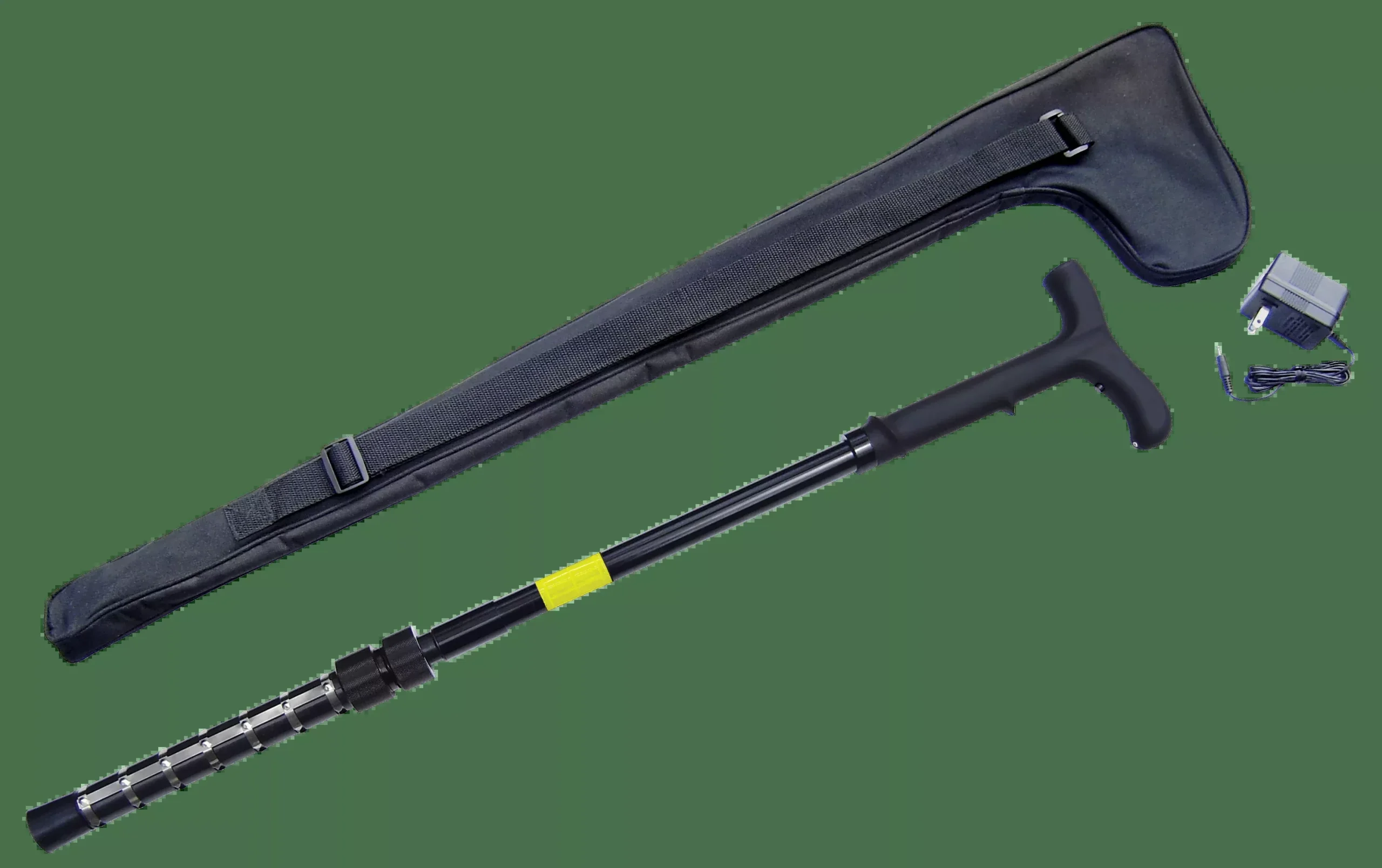 Psp Zap Stun Cane W/ Led Light - Adj 32-36" 1000000 Volts