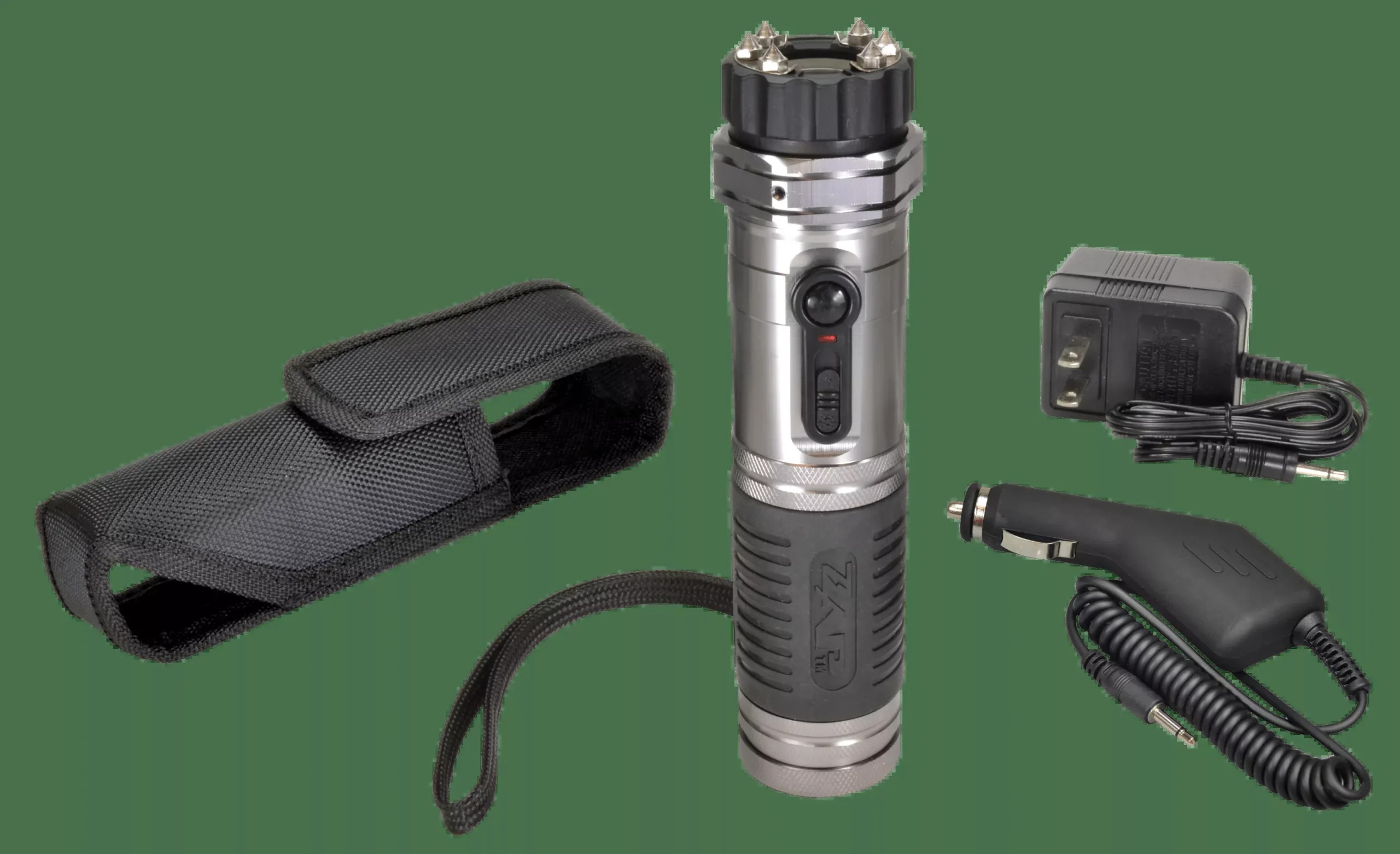 Psp Zap Stun Gun/flashlight – One Million Volts Rechargeable