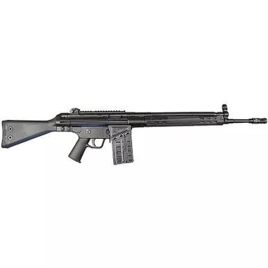PTR 91 PTR-A3S Semi Auto Rifle .308 Win 18" Tapered Barrel 20 Rounds Polymer Handguard Fixed Stock Black