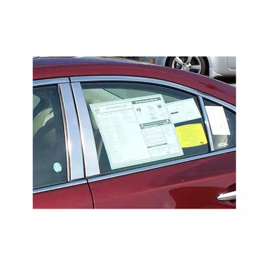 QAA 6 Piece Stainless Pillar Post Trim Fits Nissan Maxima 2009-2014 (PP29541)