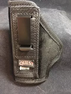 Quest Leather Tuckable Holster Small Glock – Left Hand