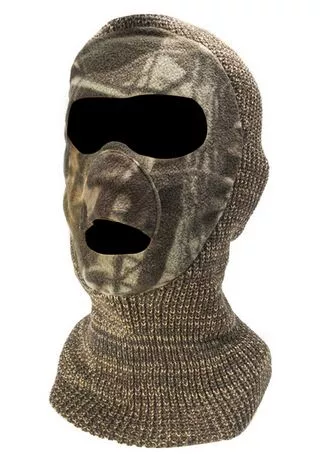 QuietWear Knit Fleece Facemask Youth